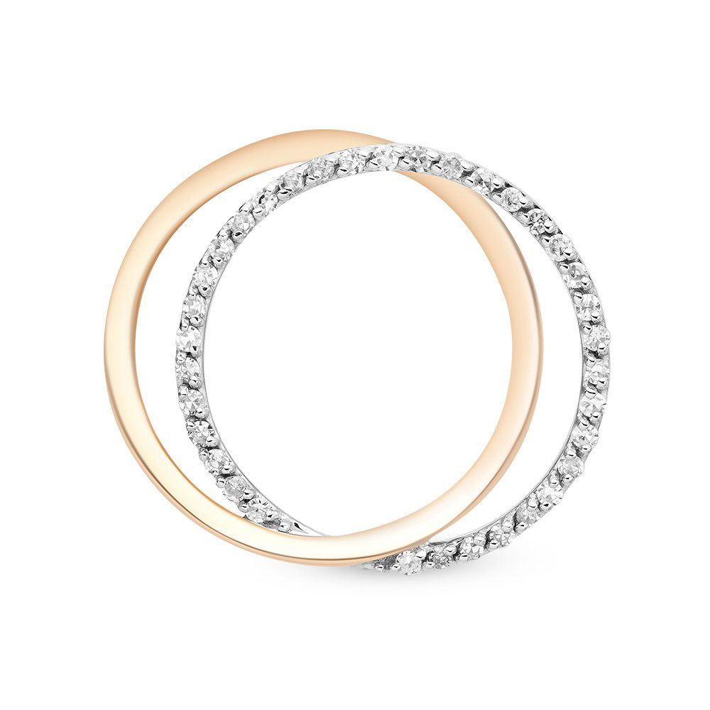 Подвес с бриллиантами из красного золота 585 пробы
Подвес с бриллиантами из красного золота 585 пробы