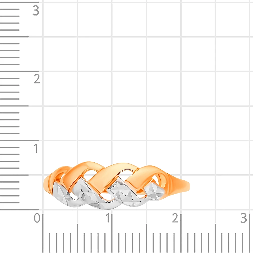 Кольцо из красного золота 375 пробы 2