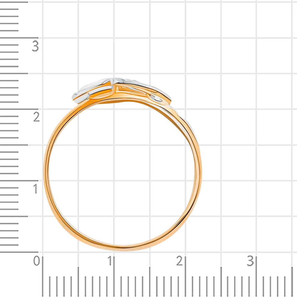 Кольцо из красного золота 375 пробы 3
