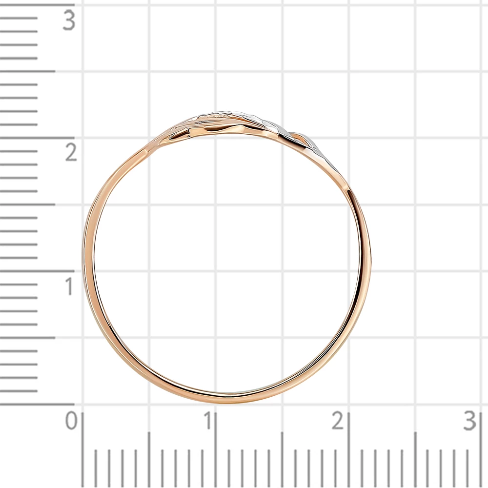 Кольцо из красного золота 585 пробы 3