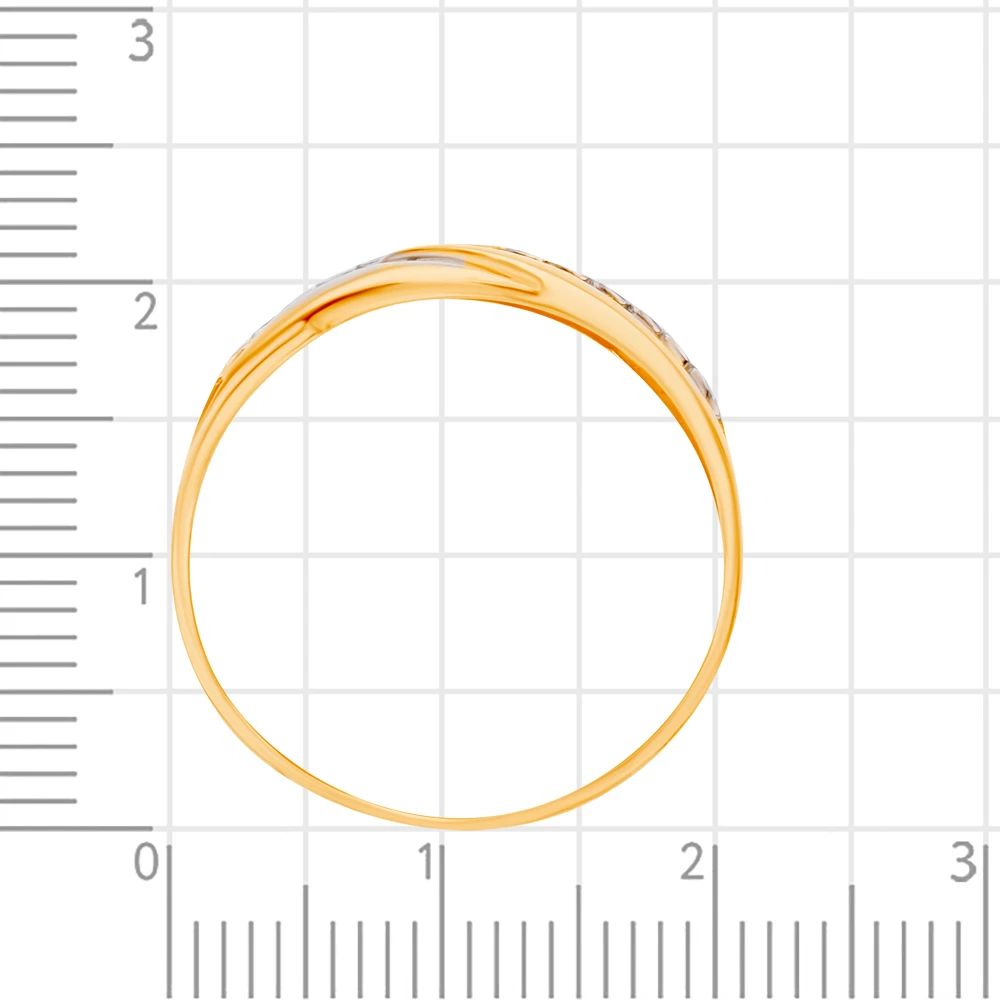 Кольцо из красного золота 375 пробы 4