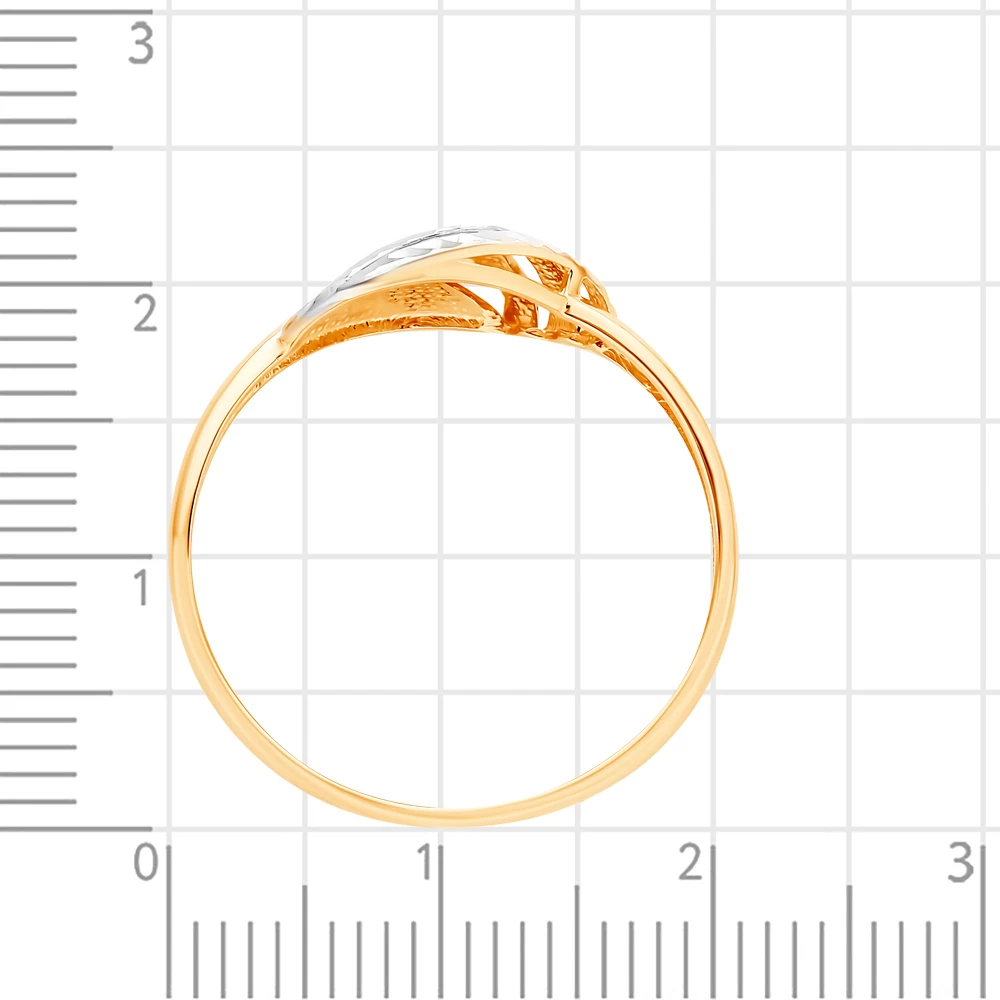 Кольцо из красного золота 375 пробы 3