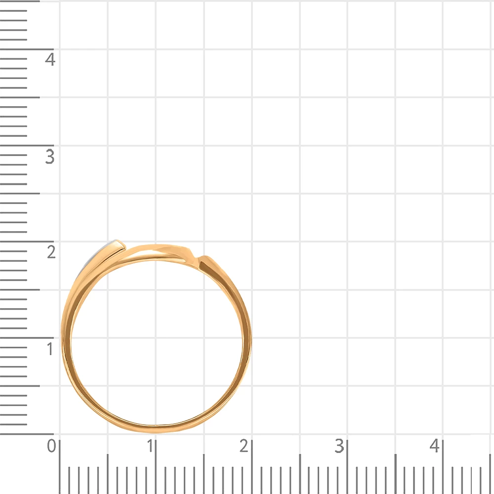 Кольцо из красного золота 375 пробы 3
