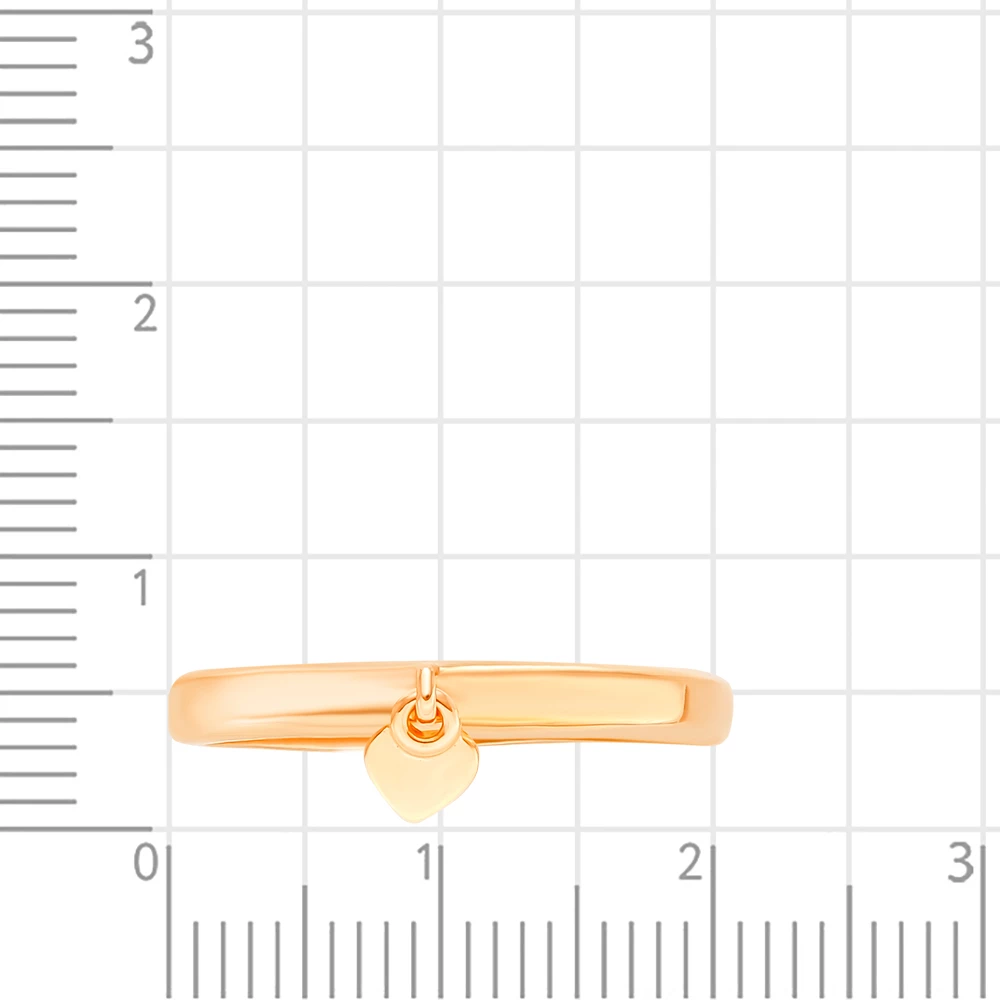 Кольцо из красного золота 585 пробы 2