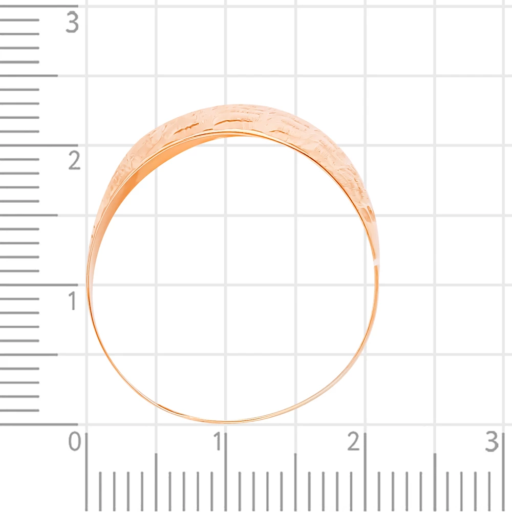 Кольцо из красного золота 585 пробы 3