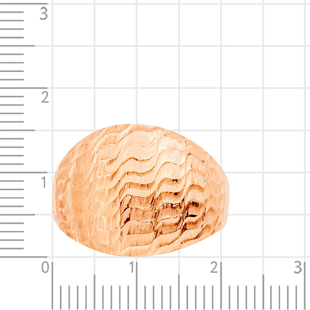 Кольцо из красного золота 585 пробы 2