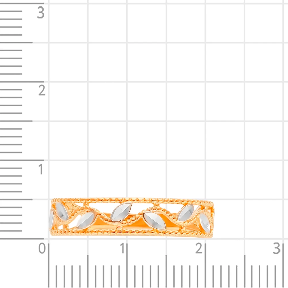 Кольцо из красного золота 585 пробы 2