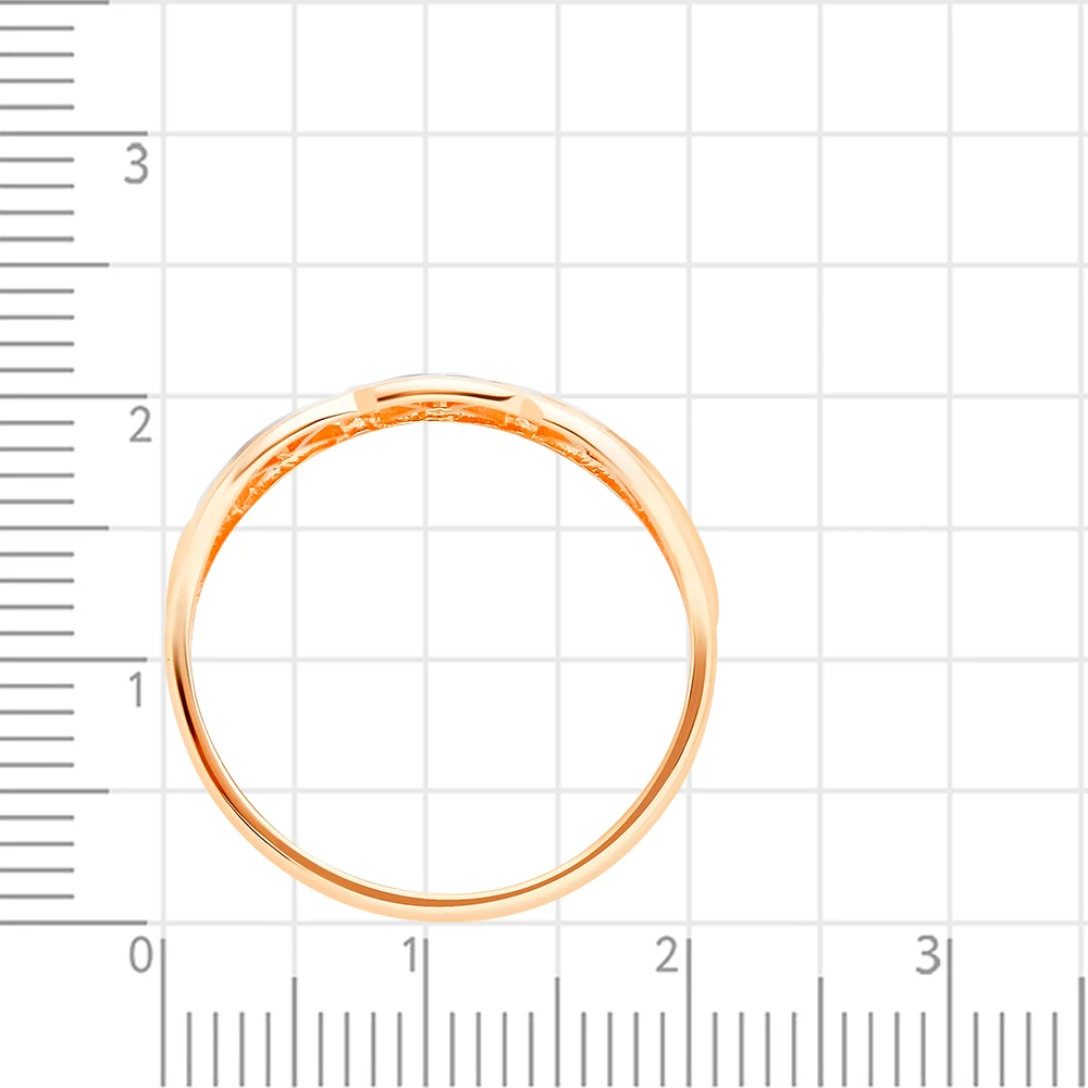 Кольцо из красного золота 585 пробы 3