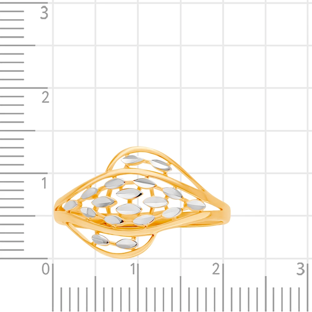 Кольцо из красного золота 585 пробы 2