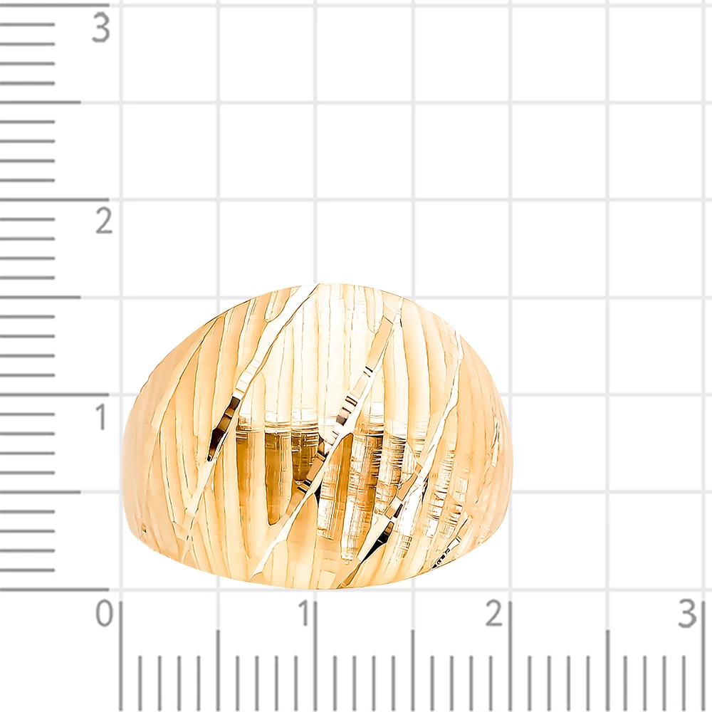 Кольцо из красного золота 585 пробы 2