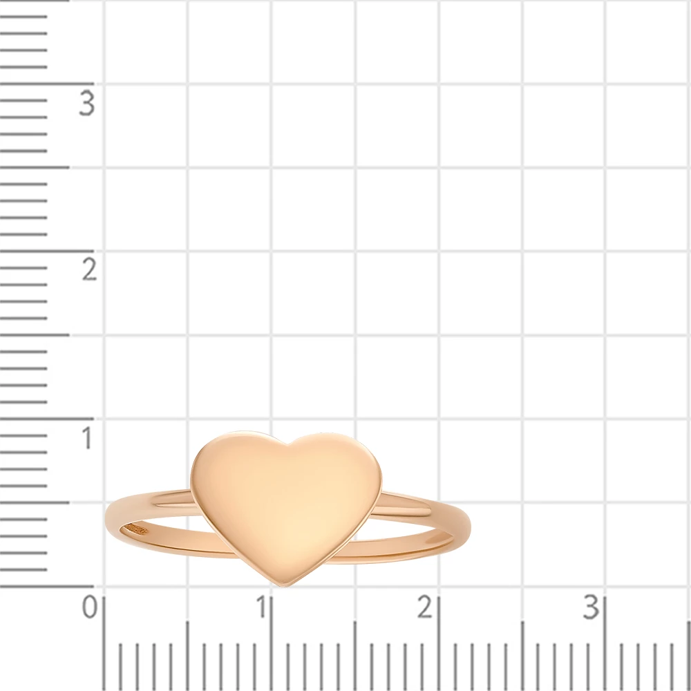 Кольцо из красного золота 585 пробы 2