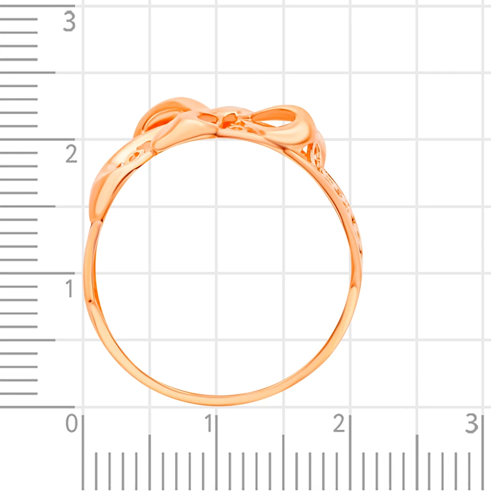 Кольцо из красного золота 585 пробы 3