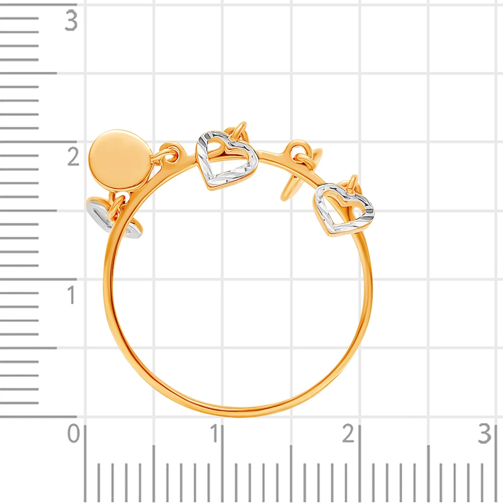 Кольцо из красного золота 375 пробы 3