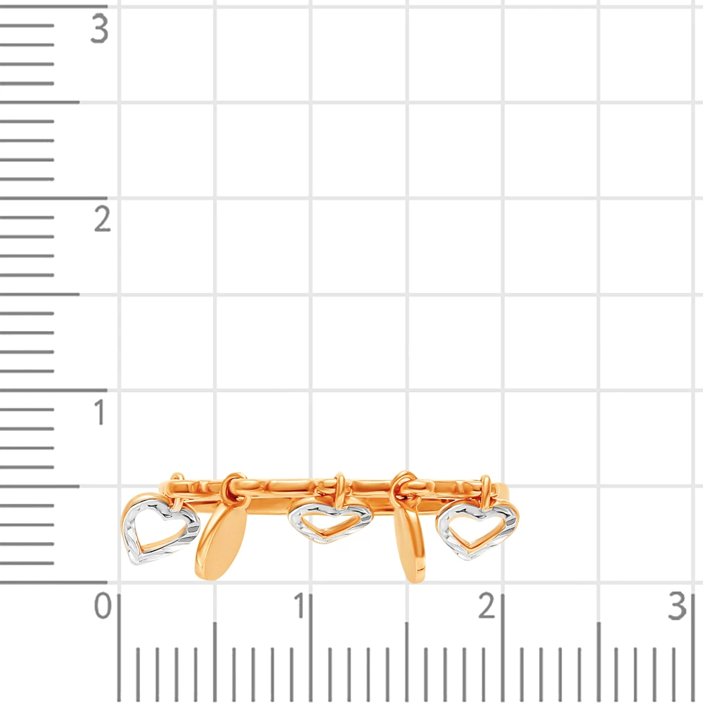 Кольцо из красного золота 375 пробы 2