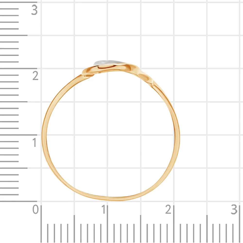 Кольцо из красного золота 375 пробы 3