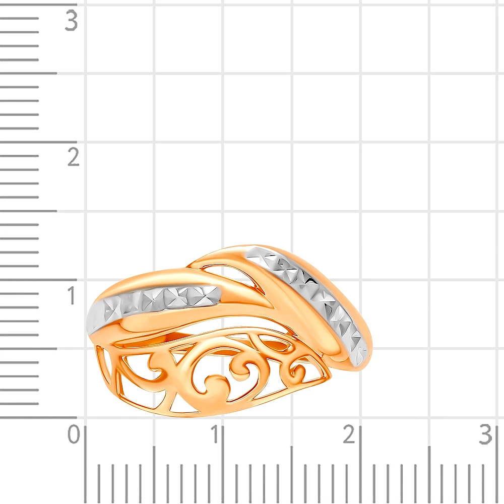 Кольцо из красного золота 375 пробы 2