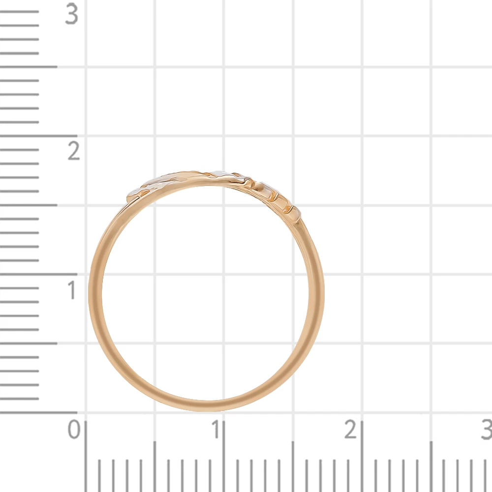 Кольцо из красного золота 375 пробы 3