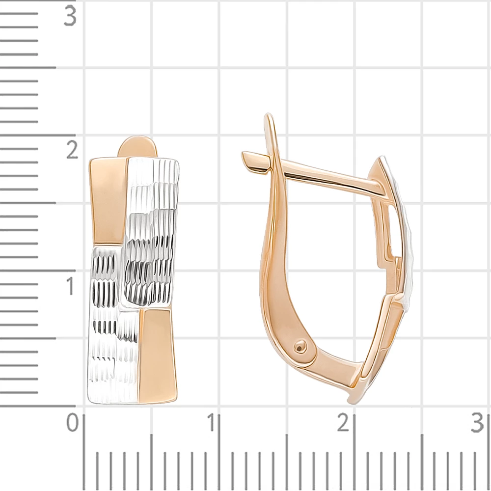 Серьги из красного золота 375 пробы 2