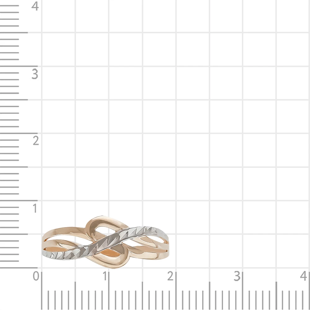 Кольцо из красного золота 585 пробы 2