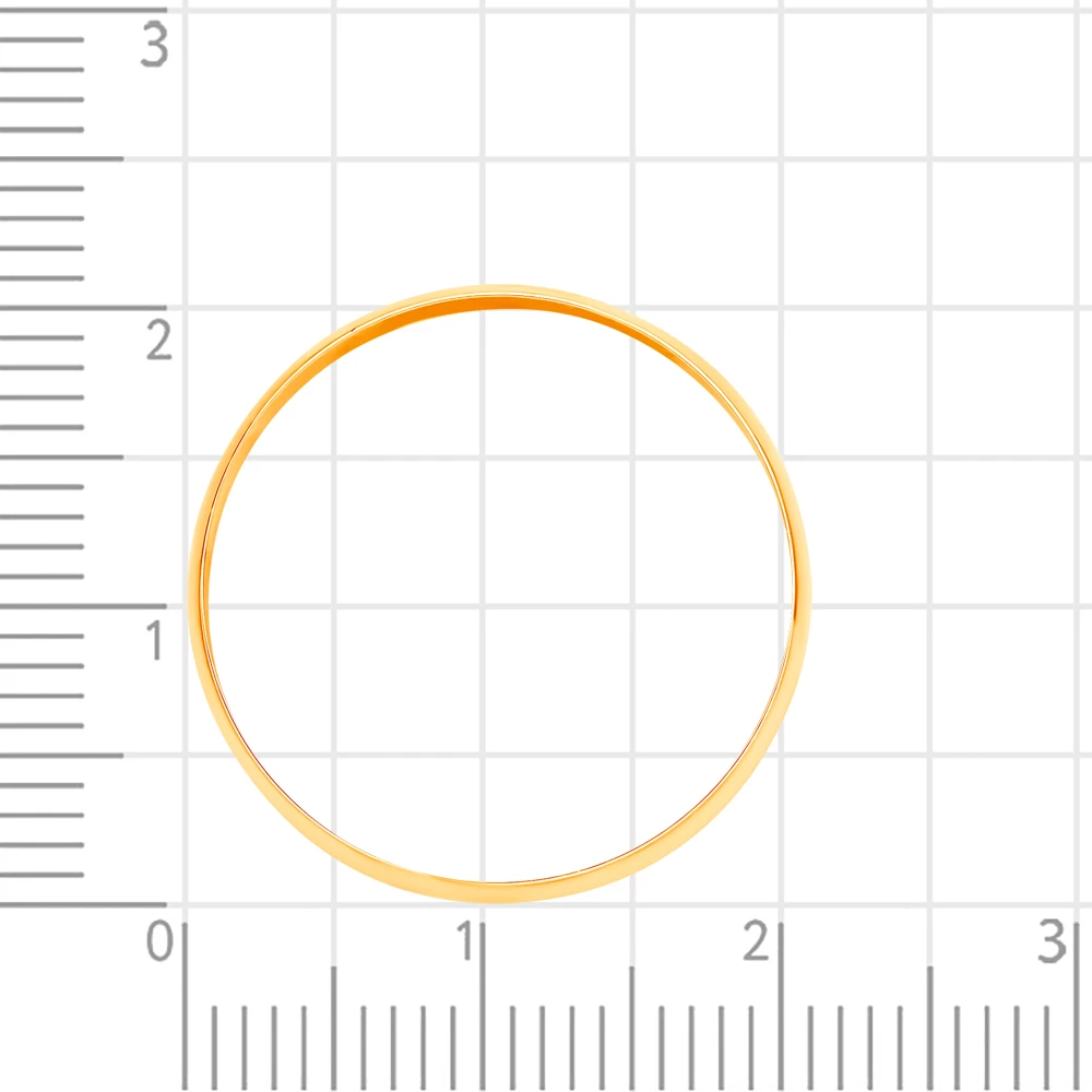 Кольцо обручальное из красного золота 375 пробы 4