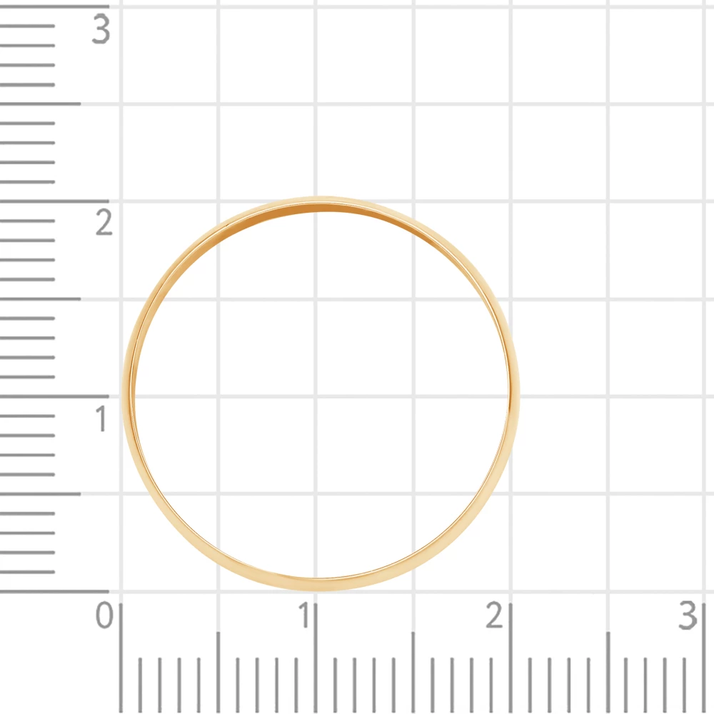 Кольцо обручальное из красного золота 375 пробы 4
