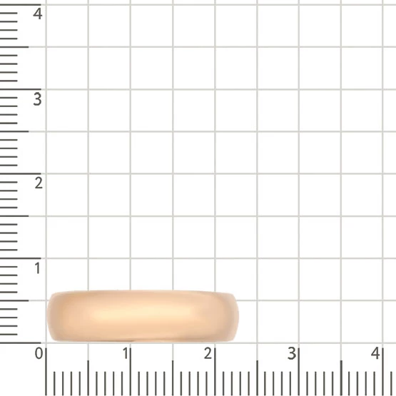 Кольцо обручальное из красного золота 585 пробы 2