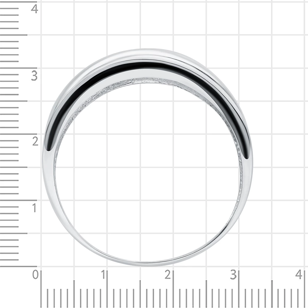 Кольцо из серебра 925 пробы 4