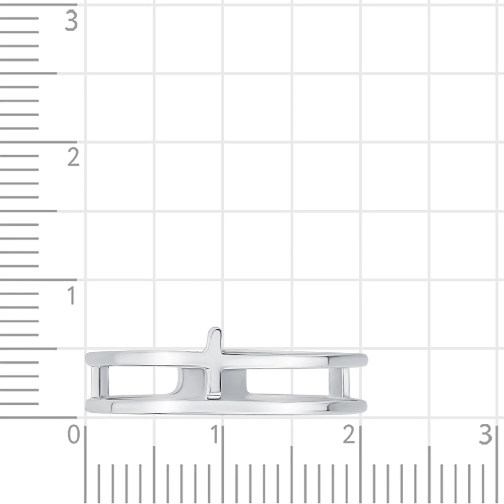 Кольцо из серебра 925 пробы 2