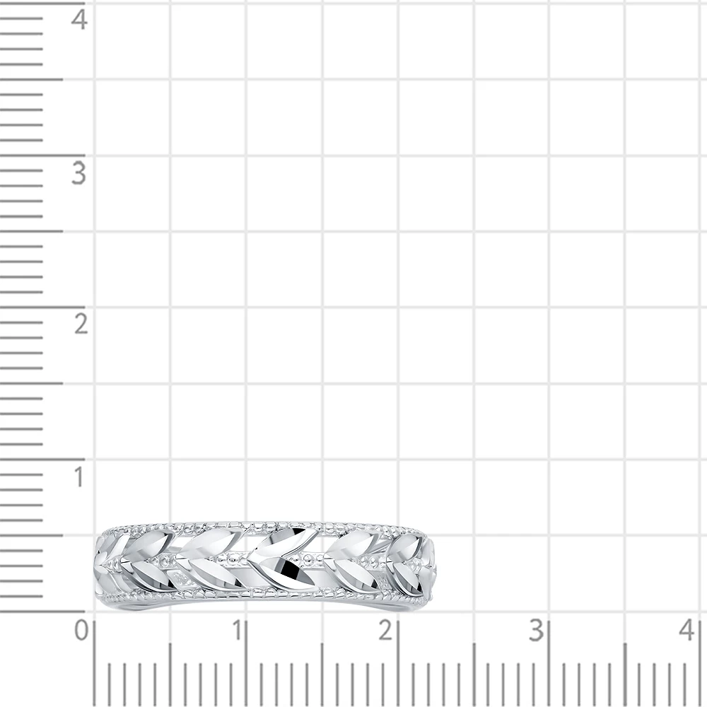 Кольцо из серебра 925 пробы 3