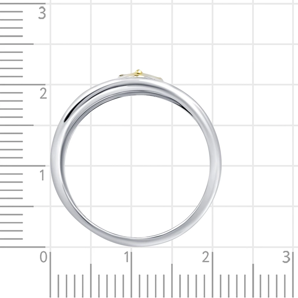 Кольцо из серебра 925 пробы 3
