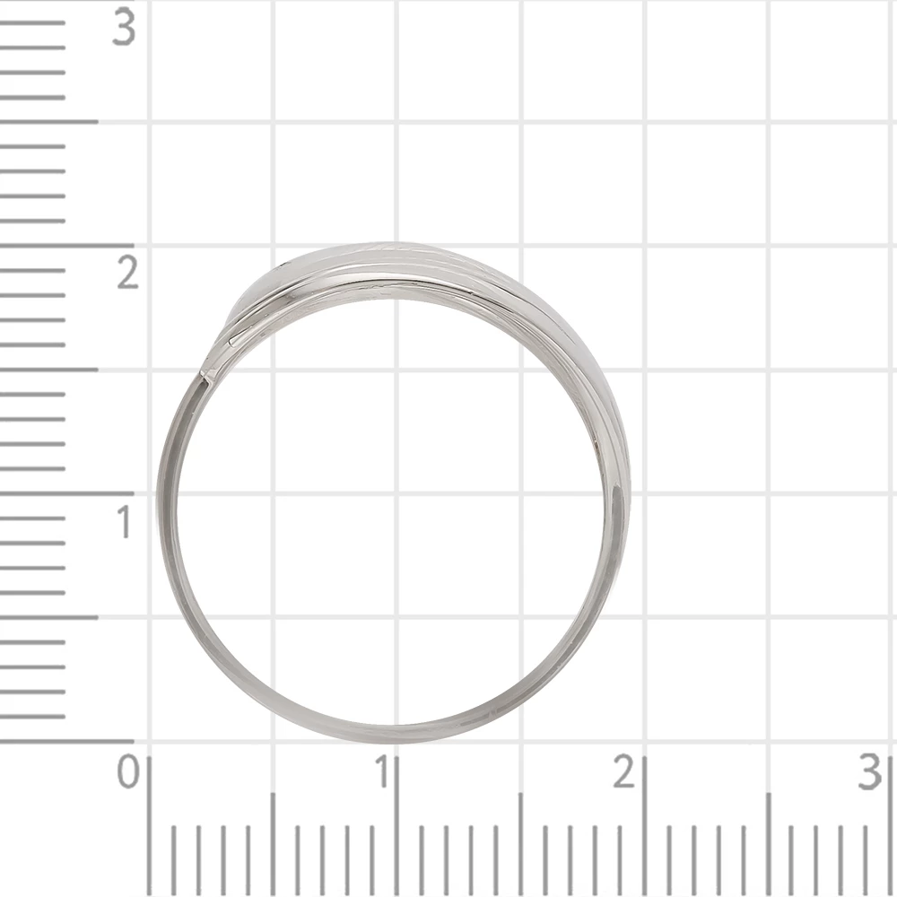 Кольцо из серебра 925 пробы 3