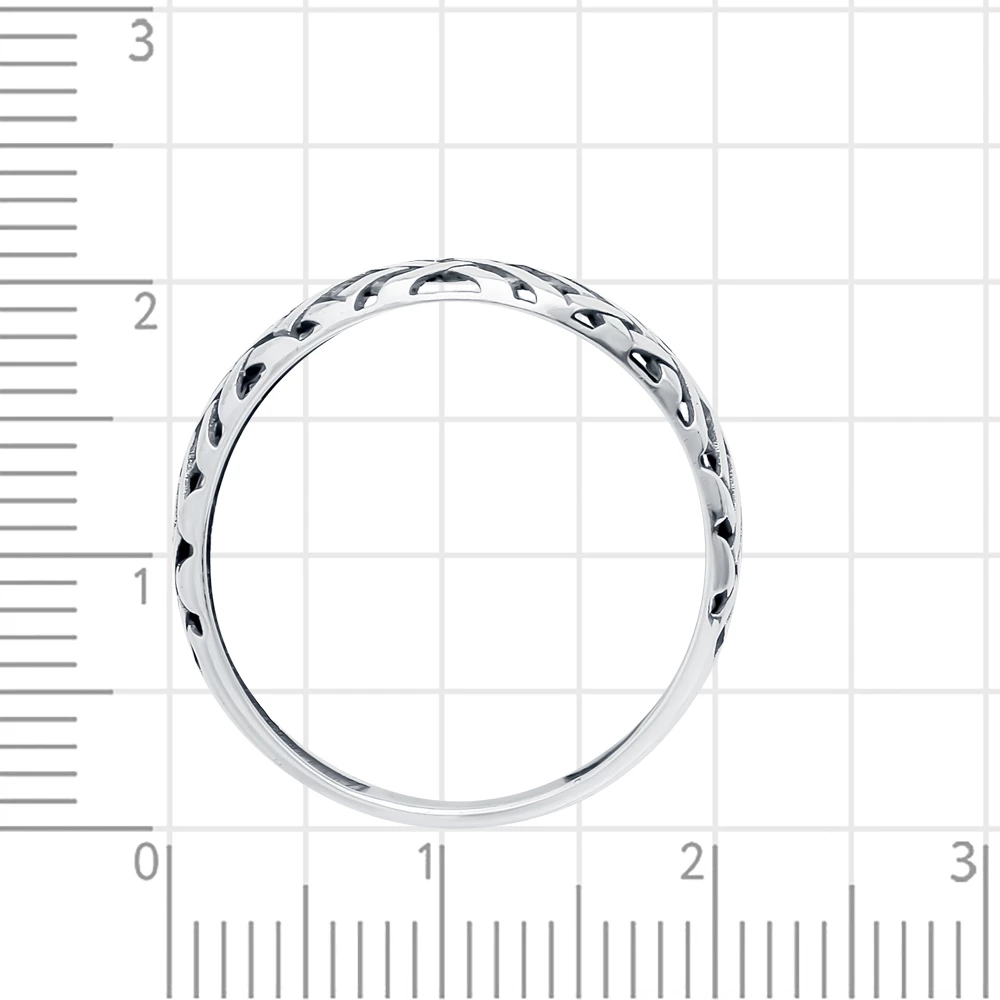 Кольцо из серебра 925 пробы 3