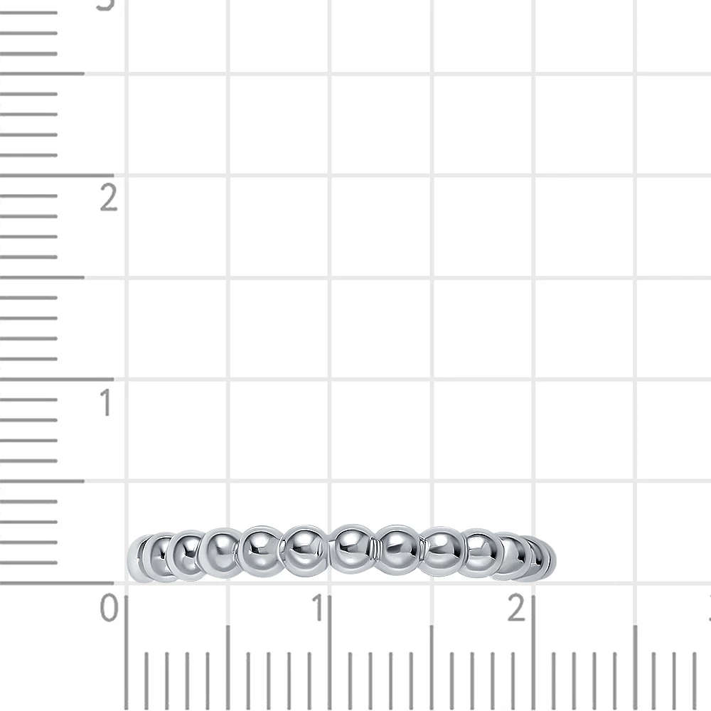 Кольцо наборное из серебра 925 пробы 2