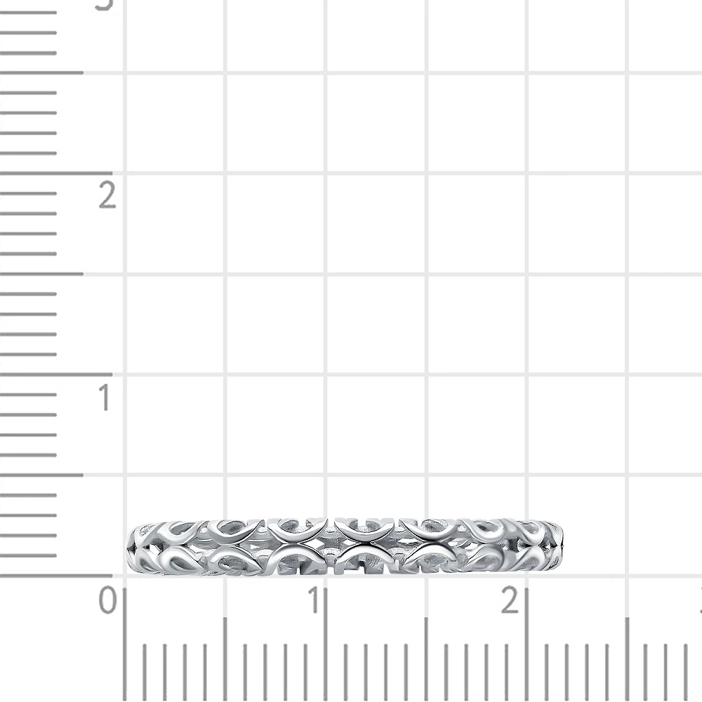 Кольцо из серебра 925 пробы 3