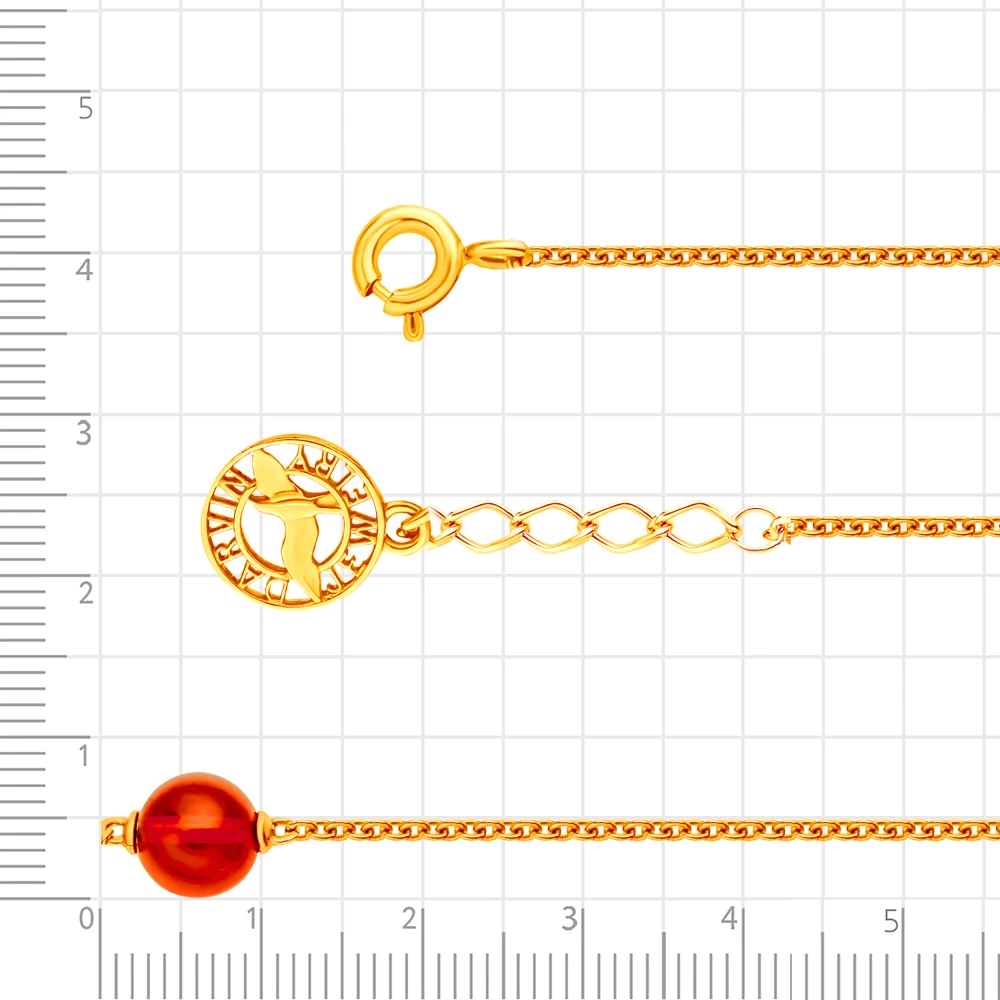 Браслет с янтарем из серебра 925 пробы 2