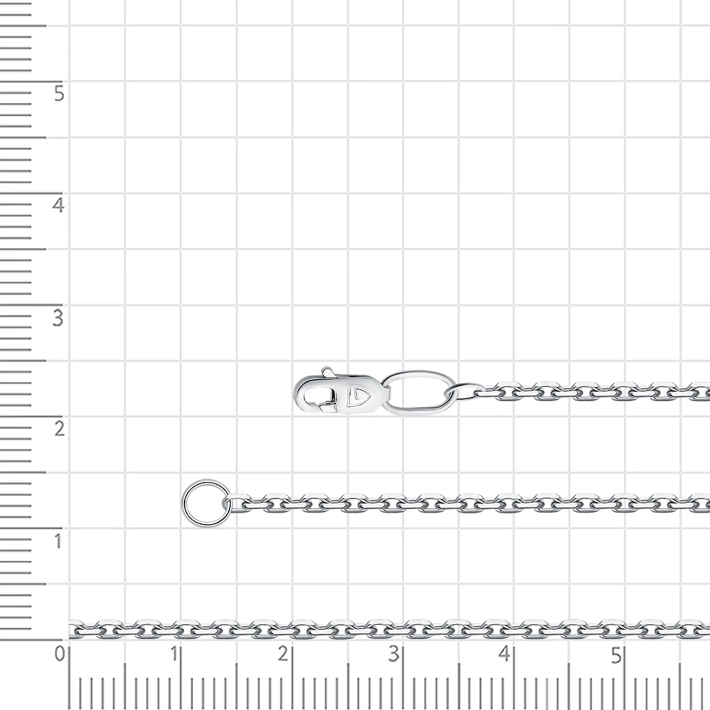 Цепь якорь из серебра 925 пробы 3