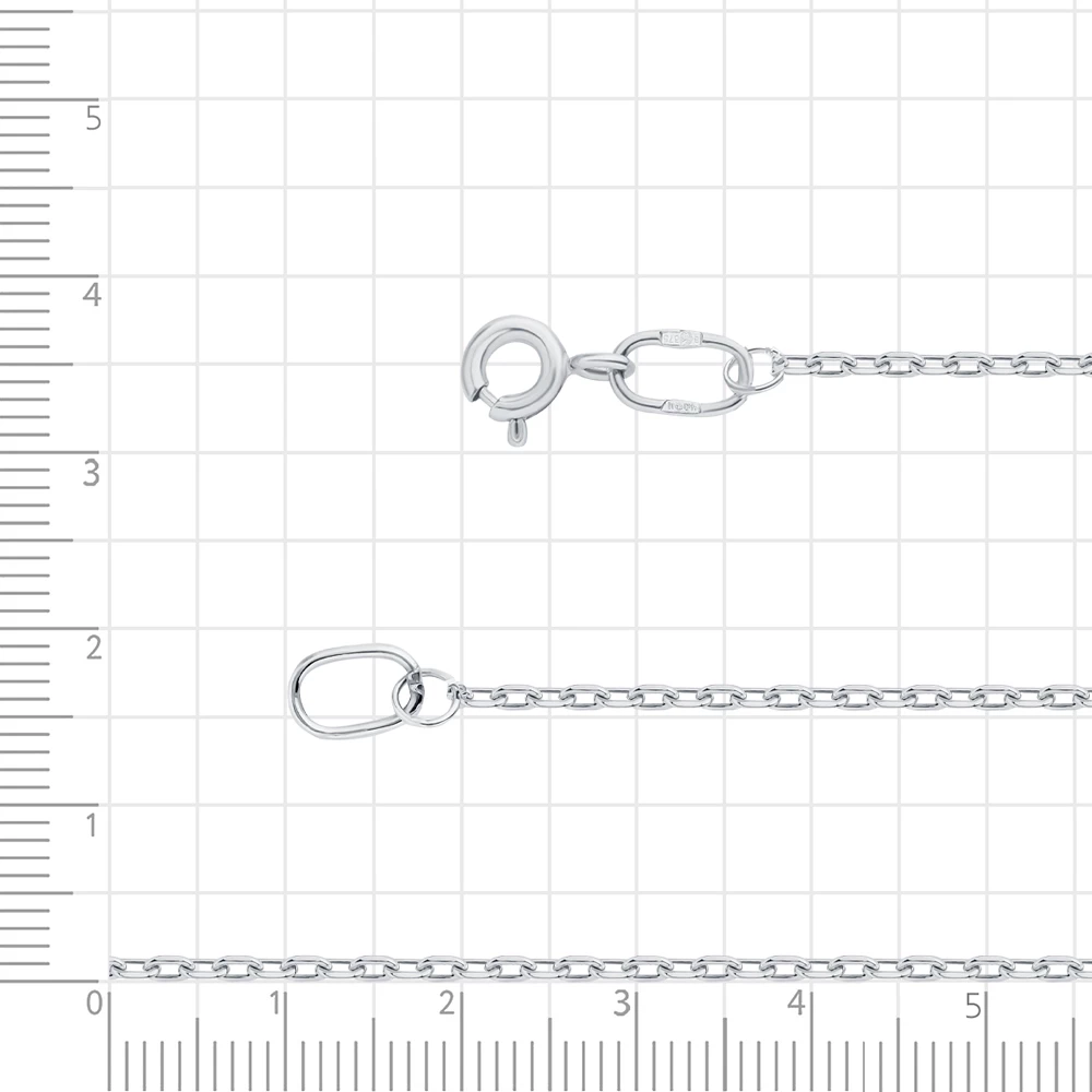 Цепь якорь из серебра 925 пробы 3