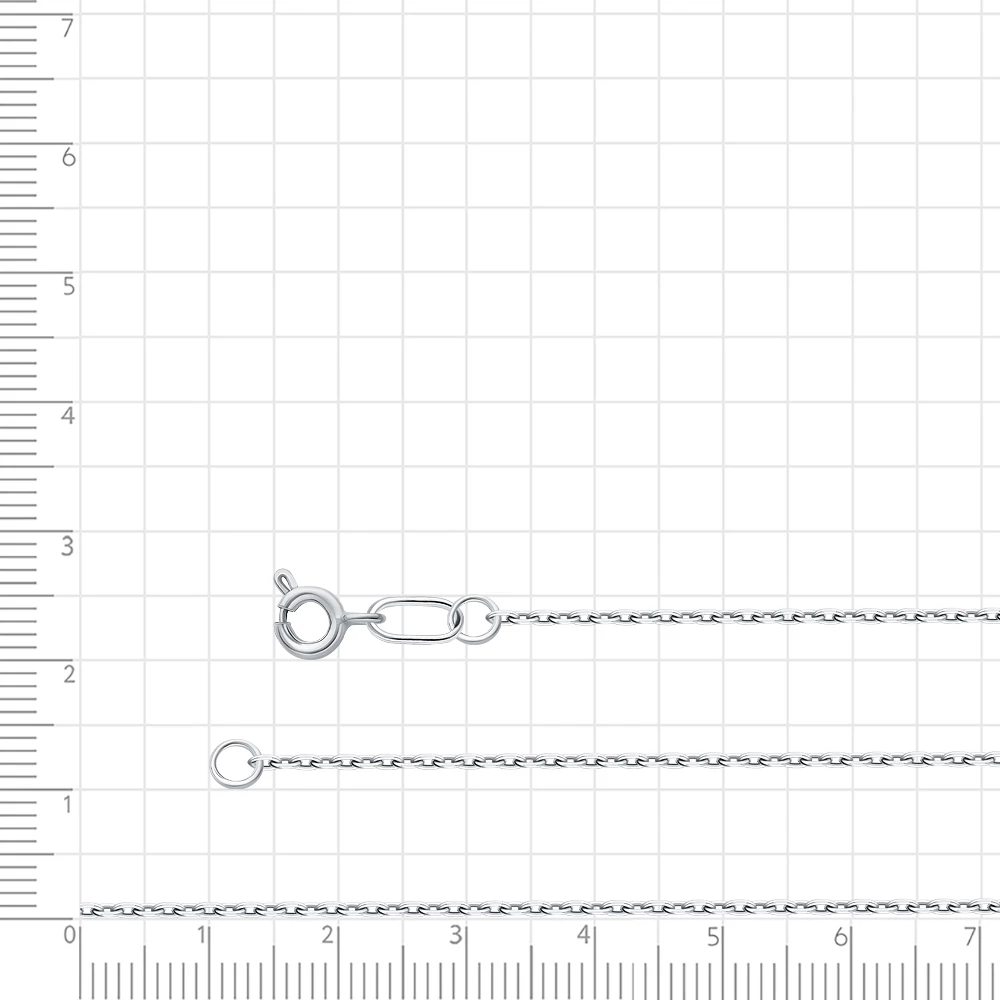 Цепь якорь из серебра 925 пробы 3