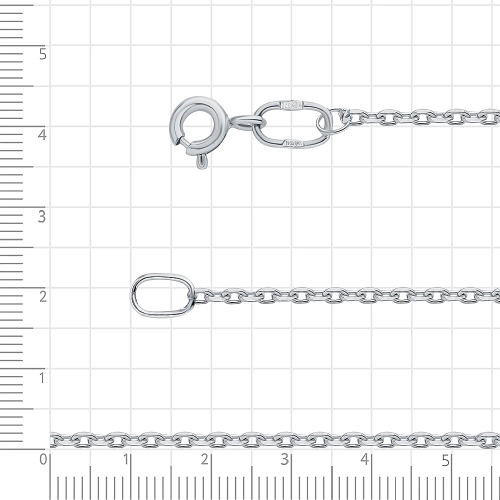 Цепь якорь из серебра 925 пробы 2