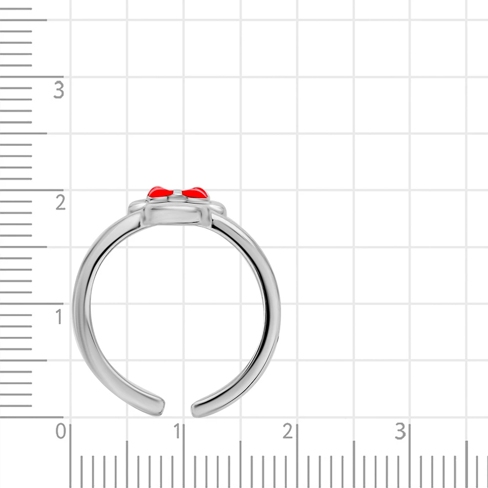 Кольцо детское из серебра 925 пробы 3