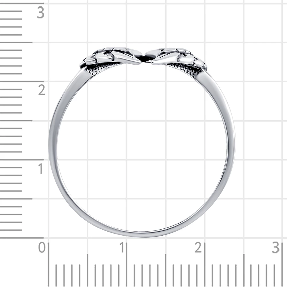 Кольцо из серебра 925 пробы 4