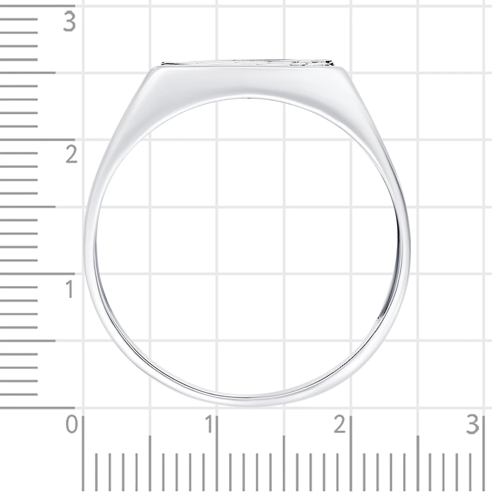 Кольцо из серебра 925 пробы 3