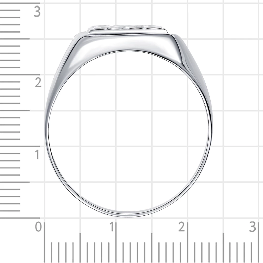 Кольцо из серебра 925 пробы 3