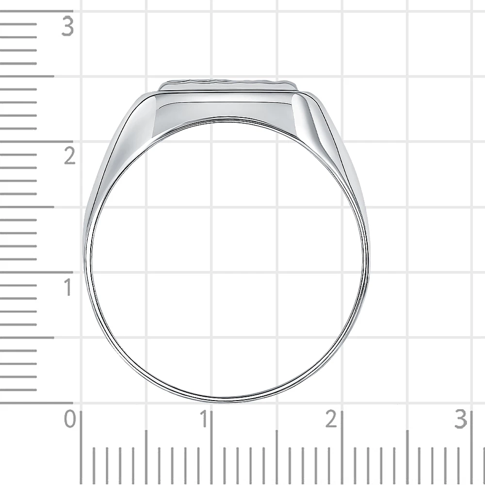 Кольцо из серебра 925 пробы 3