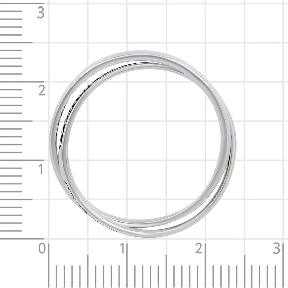 Кольцо из серебра 925 пробы 3