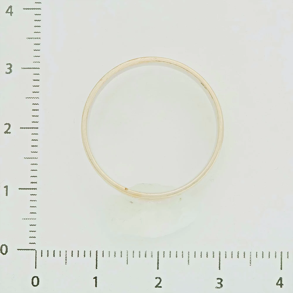 Кольцо обручальное из белого золота 585 пробы 3