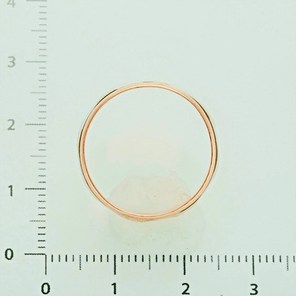 Кольцо обручальное из красного золота 585 пробы 3
