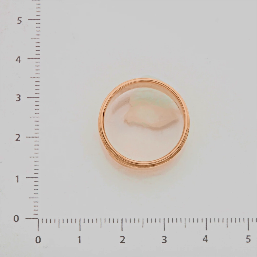 Кольцо обручальное из желтого золота 585 пробы 3