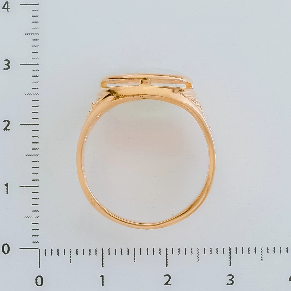 Кольцо из красного золота 585 пробы 3
