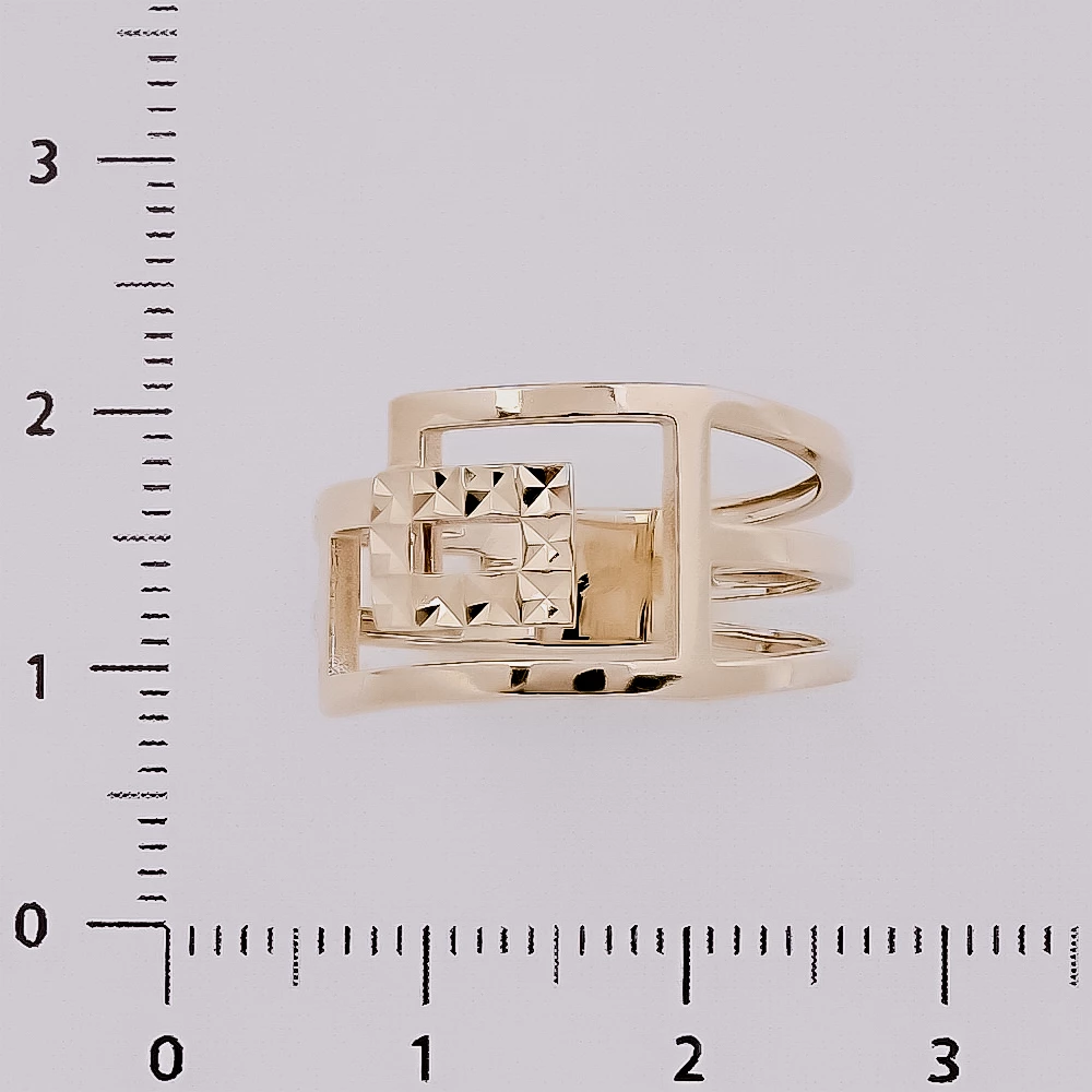 Кольцо из белого золота 585 пробы 2